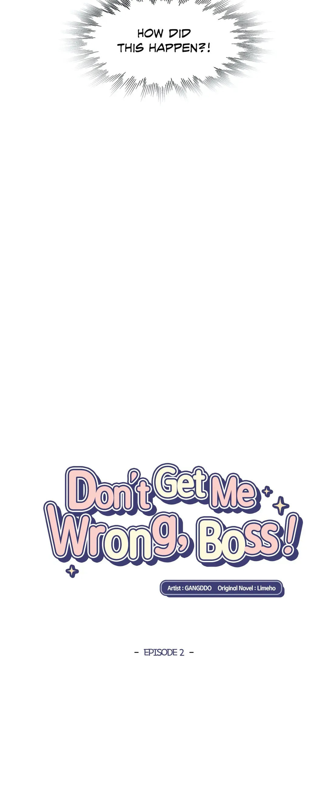 Don't Get Me Wrong, Boss! Chapter 2 page 2 - 