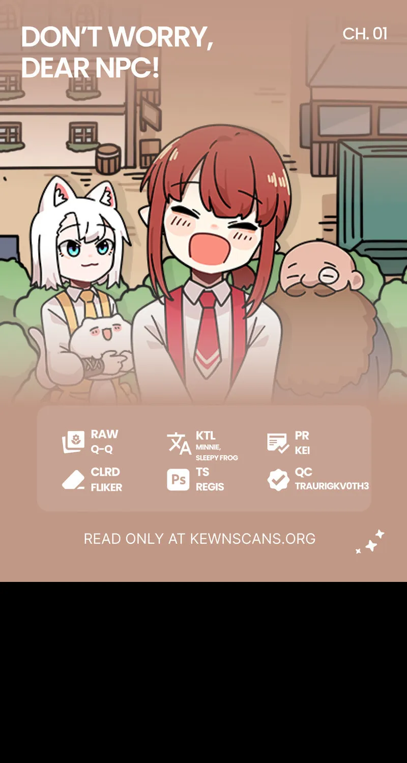 Don't Worry, Dear NPC! Chapter 1 page 1 - 