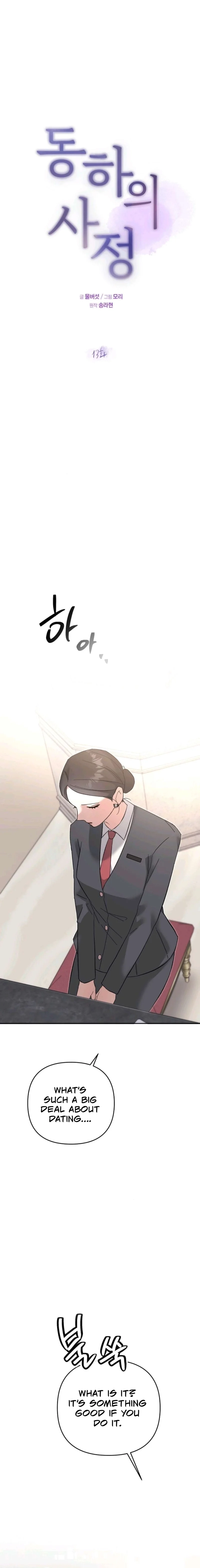 Dongha's Circumstances Chapter 13 page 15 - 