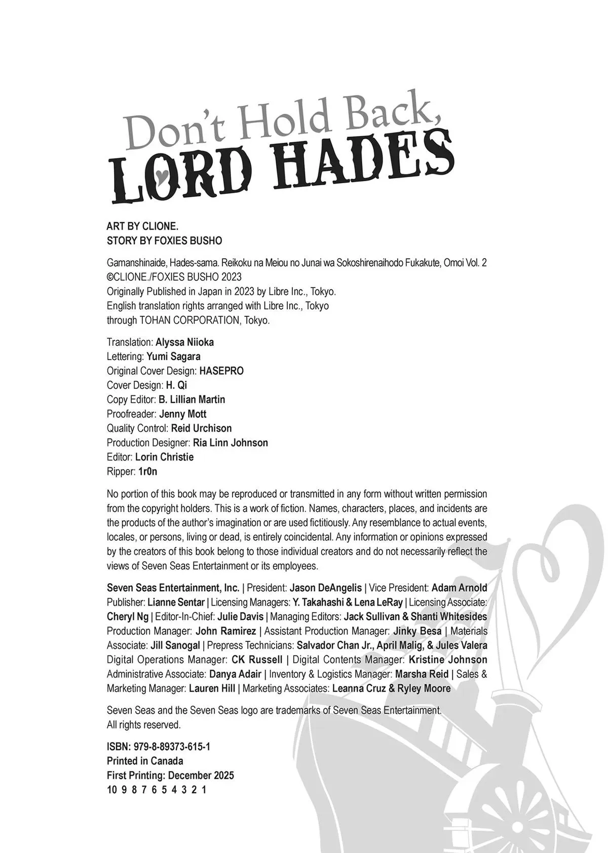 Don’t Hold Back, Lord Hades Chapter 12.5 page 12 - 