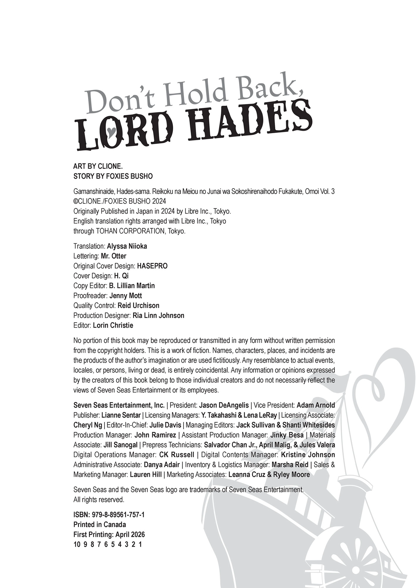 Don’t Hold Back, Lord Hades Chapter 18.5 page 11 - 