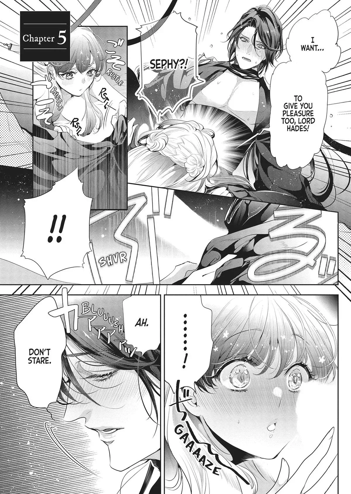 Don’t Hold Back, Lord Hades Chapter 5 page 1 - 