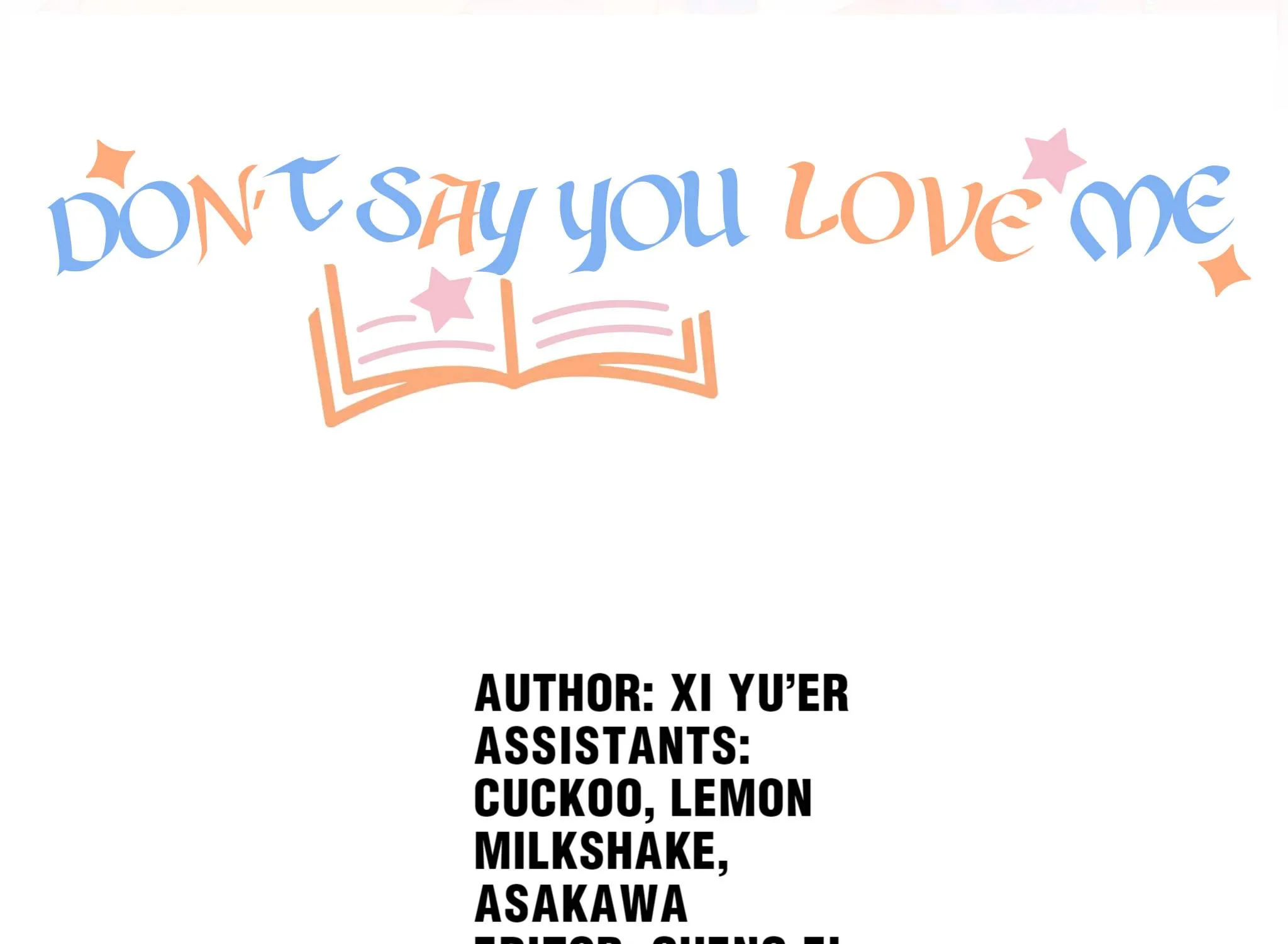 Don’t Say You Love Me Chapter 10 page 19 - 