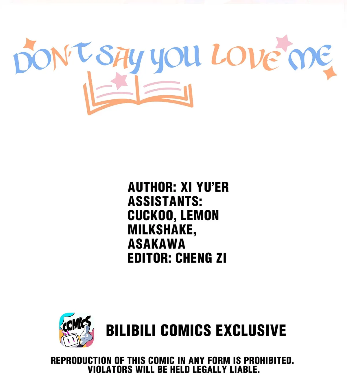Don’t Say You Love Me Chapter 9.99 page 8 - 