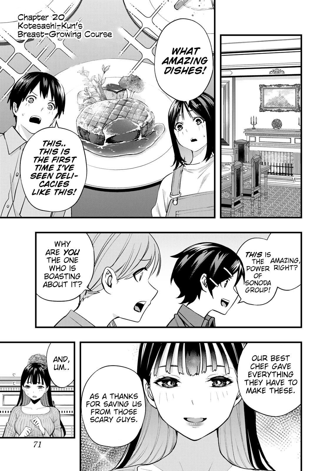 Don't Touch, Kotesashi-kun Chapter 20 page 1 - 