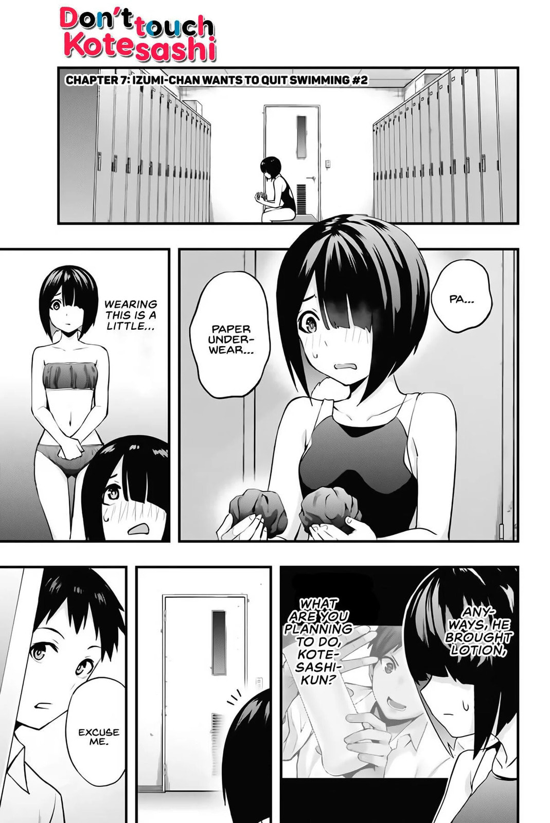 Don't Touch, Kotesashi-kun Chapter 7 page 2 - 