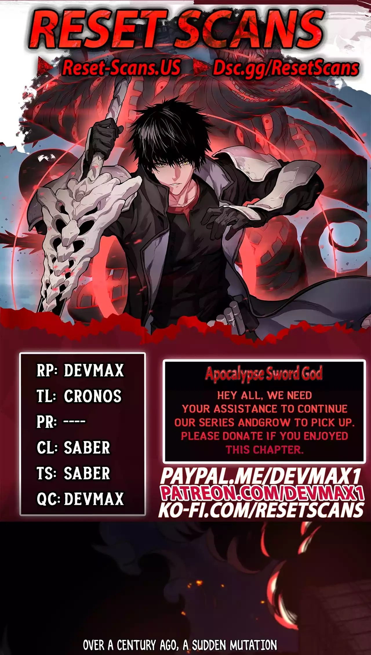 Doomsday Sword God Chapter 111 page 2 - 