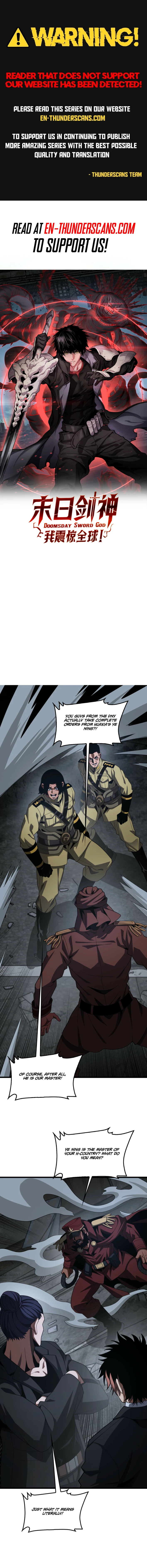 Doomsday Sword God Chapter 127 page 1 - 