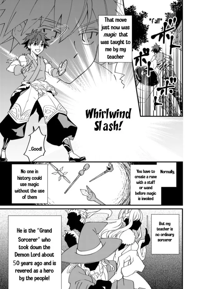 Doryoku Shisugita Sekai Saikyou no Butouka ha, Mahou Sekai wo Yoyuu de Ikinuku. Chapter 1 page 19 - 
