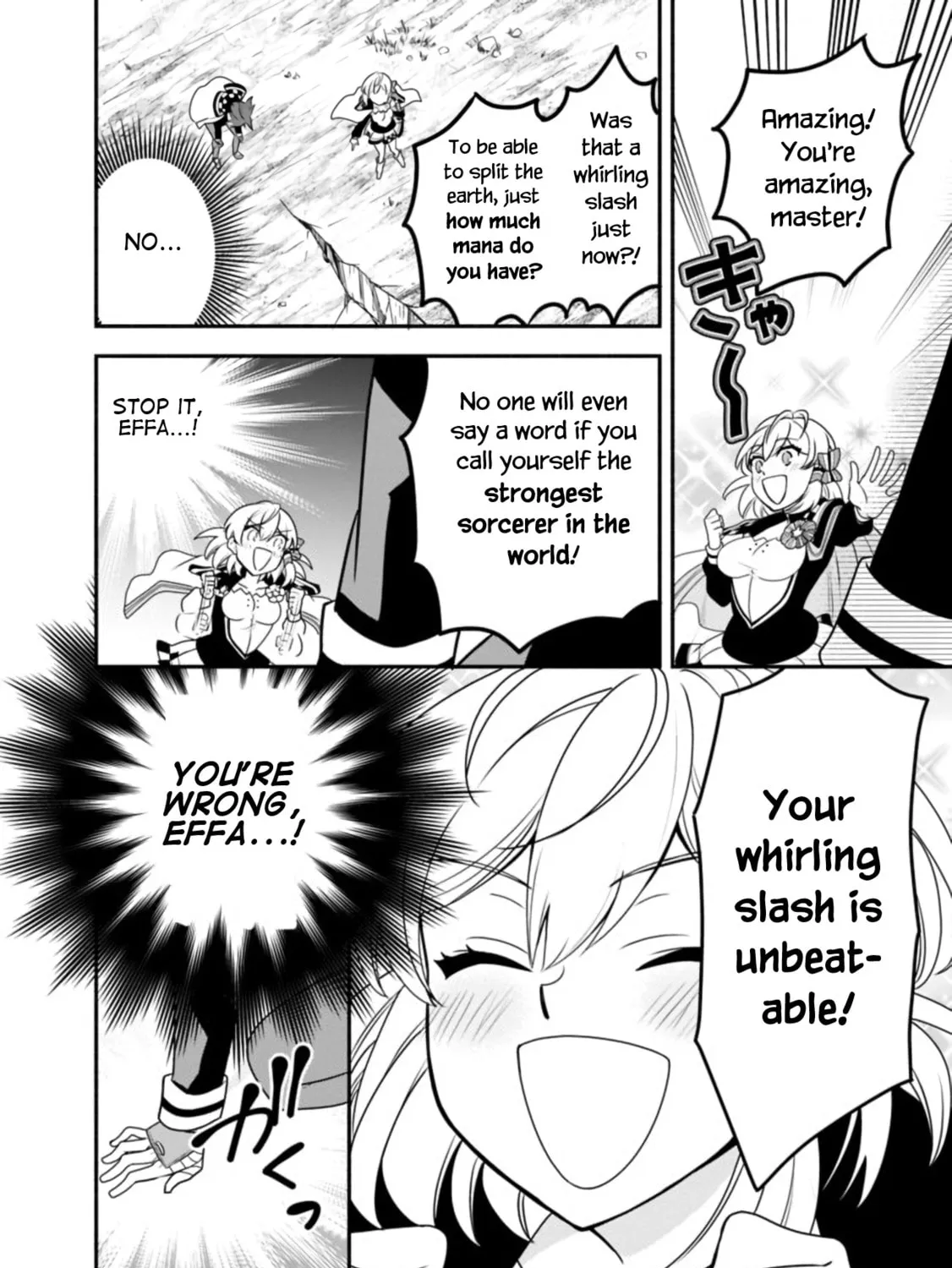 Doryoku Shisugita Sekai Saikyou no Butouka ha, Mahou Sekai wo Yoyuu de Ikinuku. Chapter 11 page 32 - 