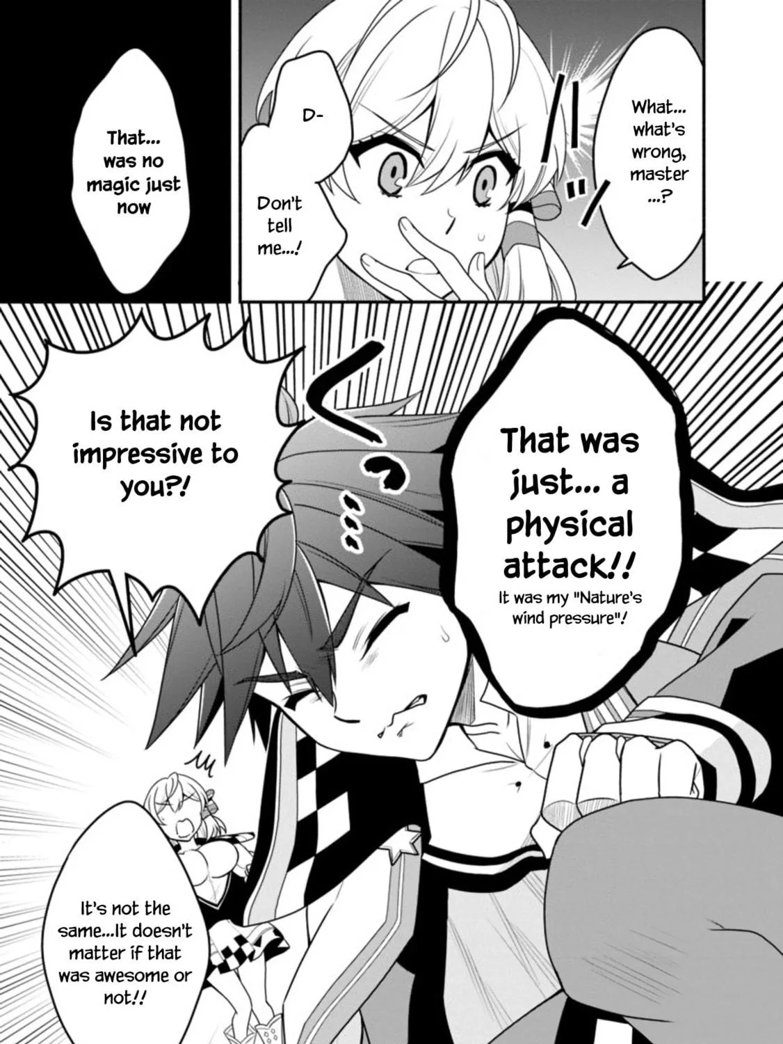 Doryoku Shisugita Sekai Saikyou no Butouka ha, Mahou Sekai wo Yoyuu de Ikinuku. Chapter 11 page 34 - 