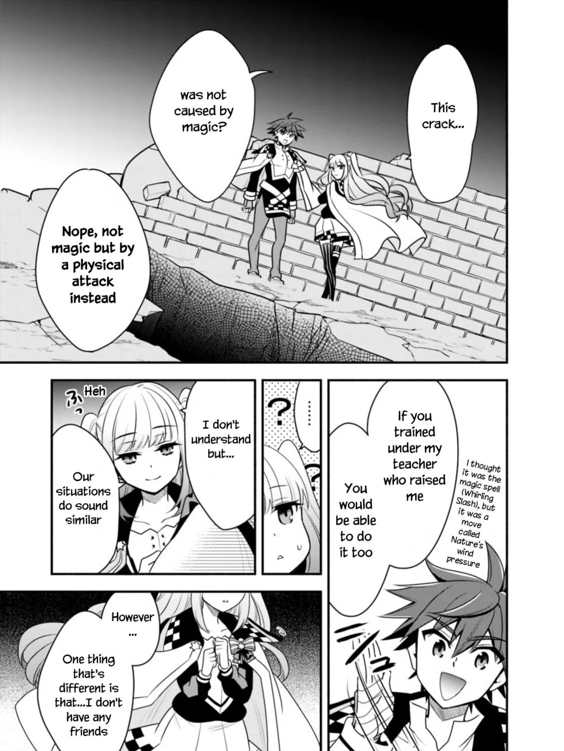 Doryoku Shisugita Sekai Saikyou no Butouka ha, Mahou Sekai wo Yoyuu de Ikinuku. Chapter 13 page 22 - 