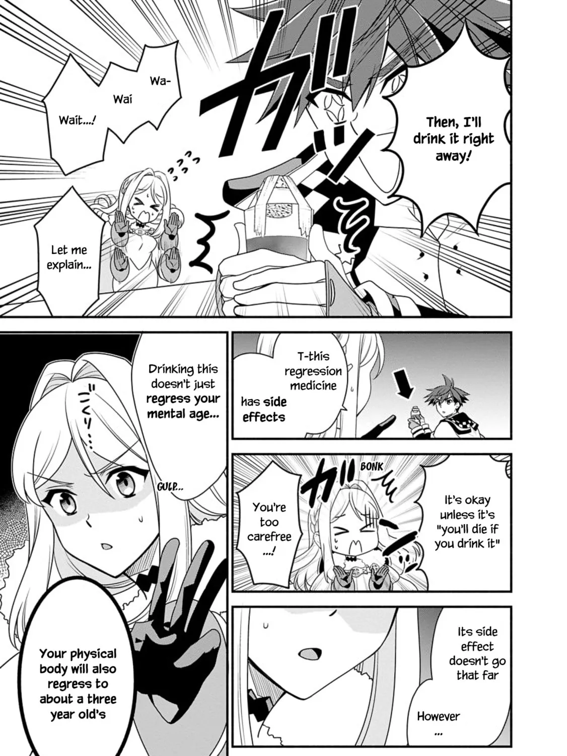 Doryoku Shisugita Sekai Saikyou no Butouka ha, Mahou Sekai wo Yoyuu de Ikinuku. Chapter 16 page 14 - 