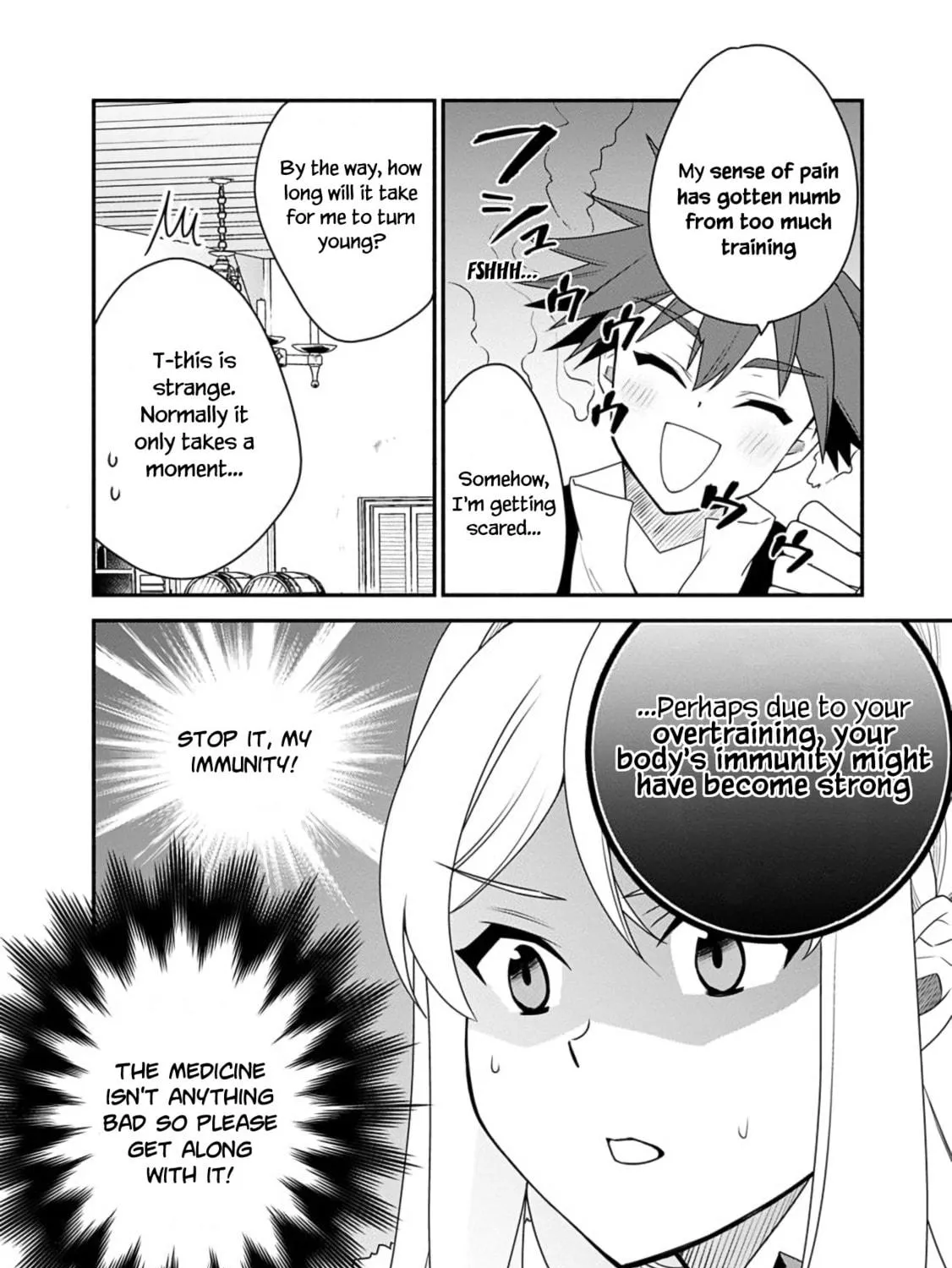 Doryoku Shisugita Sekai Saikyou no Butouka ha, Mahou Sekai wo Yoyuu de Ikinuku. Chapter 16 page 28 - 