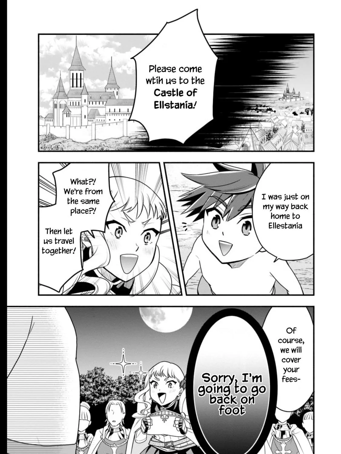 Doryoku Shisugita Sekai Saikyou no Butouka ha, Mahou Sekai wo Yoyuu de Ikinuku. Chapter 18 page 34 - 