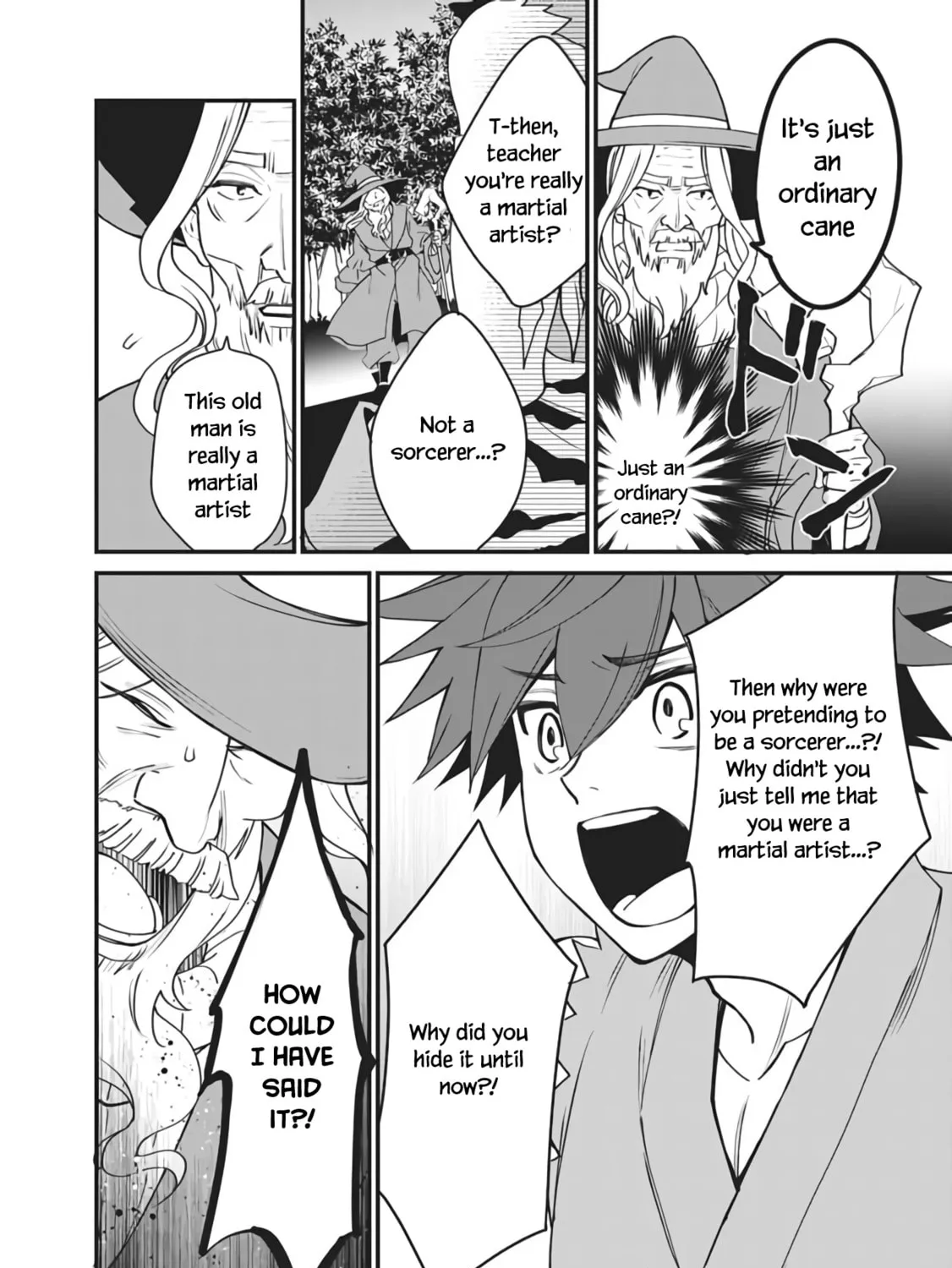 Doryoku Shisugita Sekai Saikyou no Butouka ha, Mahou Sekai wo Yoyuu de Ikinuku. Chapter 2 page 12 - 