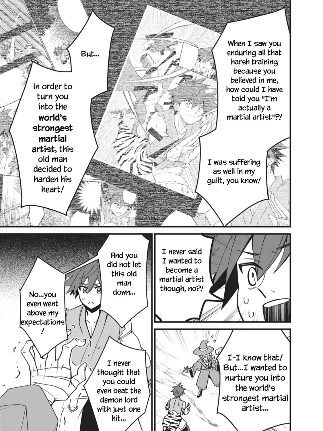 Doryoku Shisugita Sekai Saikyou no Butouka ha, Mahou Sekai wo Yoyuu de Ikinuku. Chapter 2 page 14 - 