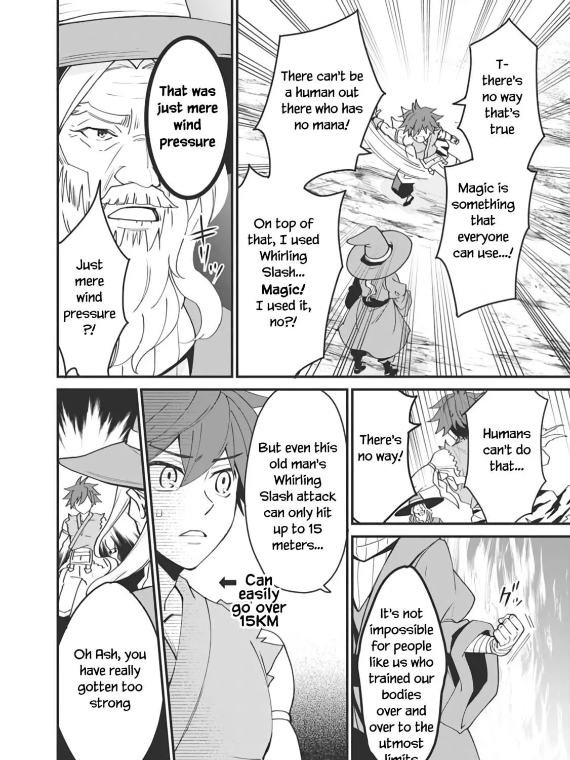 Doryoku Shisugita Sekai Saikyou no Butouka ha, Mahou Sekai wo Yoyuu de Ikinuku. Chapter 2 page 4 - 