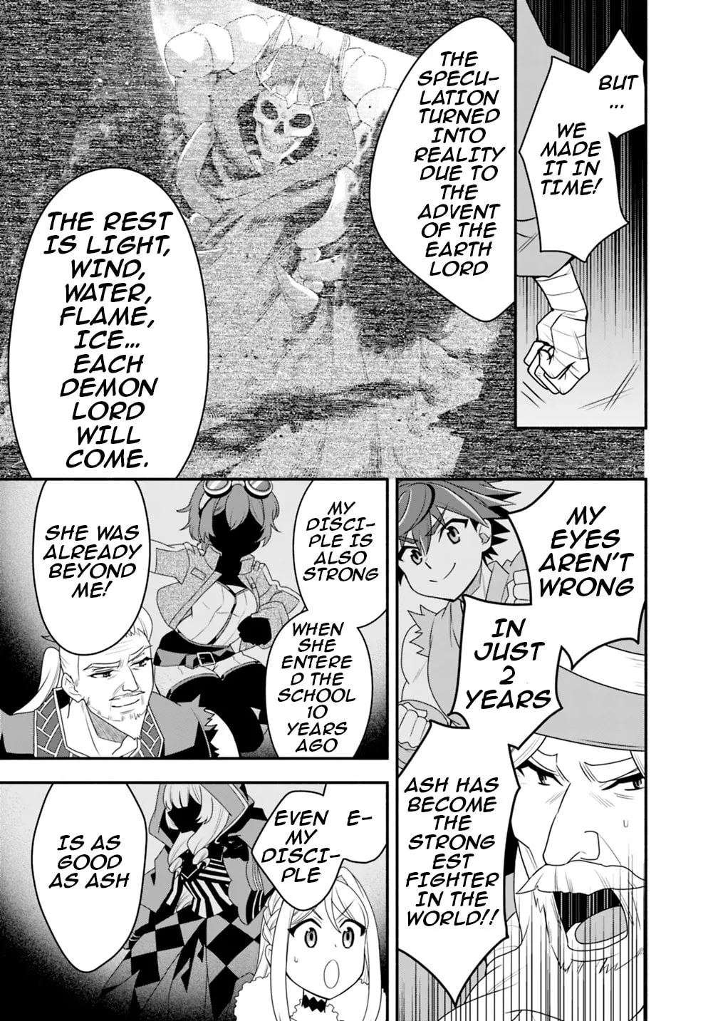 Doryoku Shisugita Sekai Saikyou no Butouka ha, Mahou Sekai wo Yoyuu de Ikinuku. Chapter 22 page 11 - 