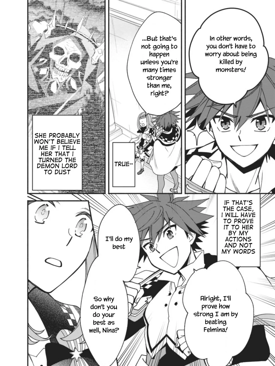 Doryoku Shisugita Sekai Saikyou no Butouka ha, Mahou Sekai wo Yoyuu de Ikinuku. Chapter 5 page 32 - 
