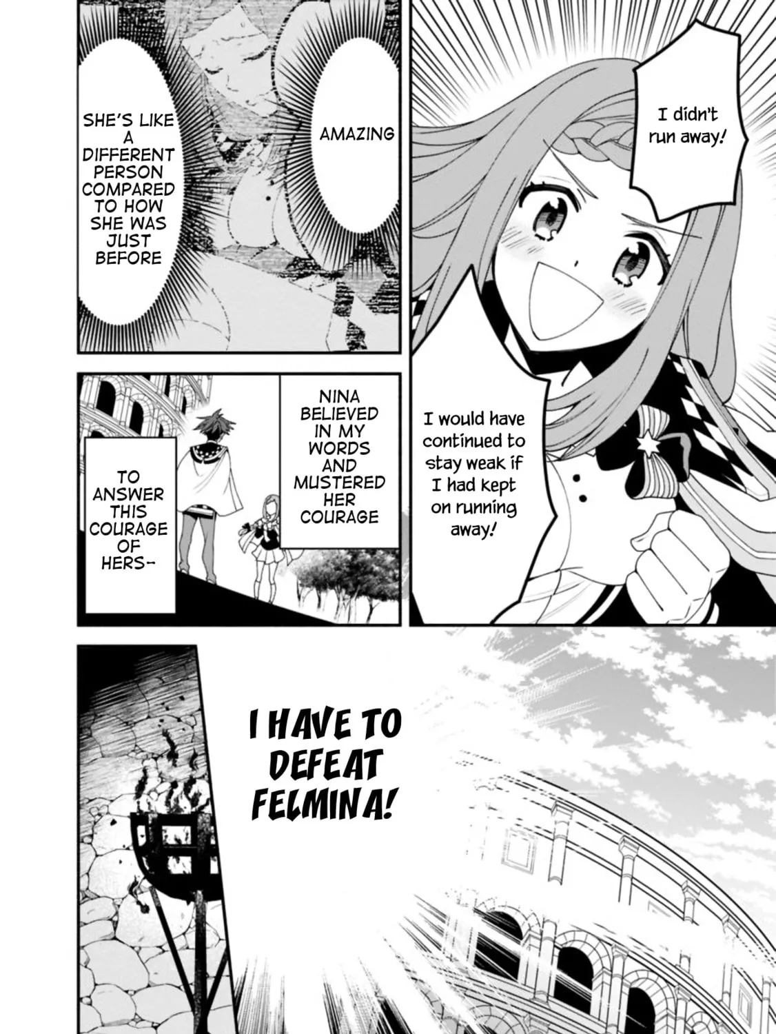 Doryoku Shisugita Sekai Saikyou no Butouka ha, Mahou Sekai wo Yoyuu de Ikinuku. Chapter 6 page 12 - 