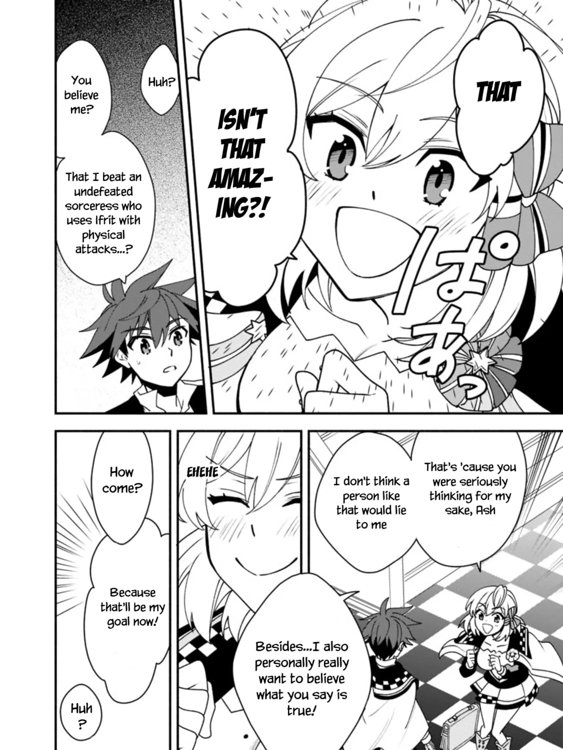 Doryoku Shisugita Sekai Saikyou no Butouka ha, Mahou Sekai wo Yoyuu de Ikinuku. Chapter 8 page 32 - 