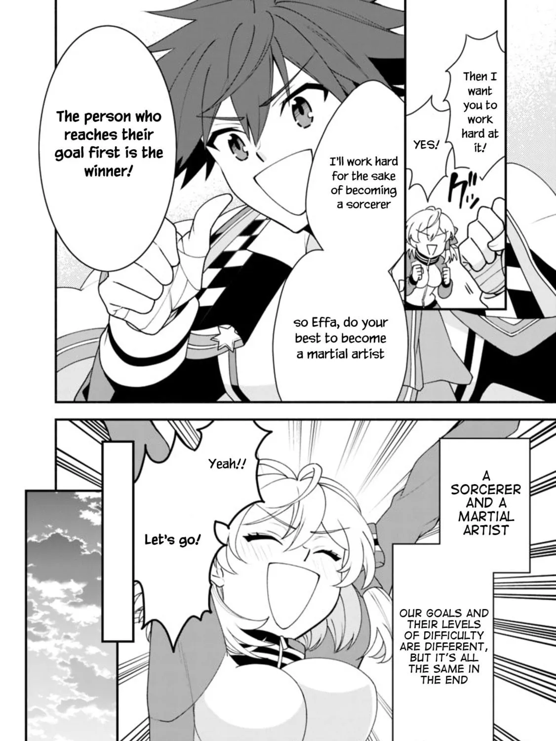 Doryoku Shisugita Sekai Saikyou no Butouka ha, Mahou Sekai wo Yoyuu de Ikinuku. Chapter 9 page 8 - 