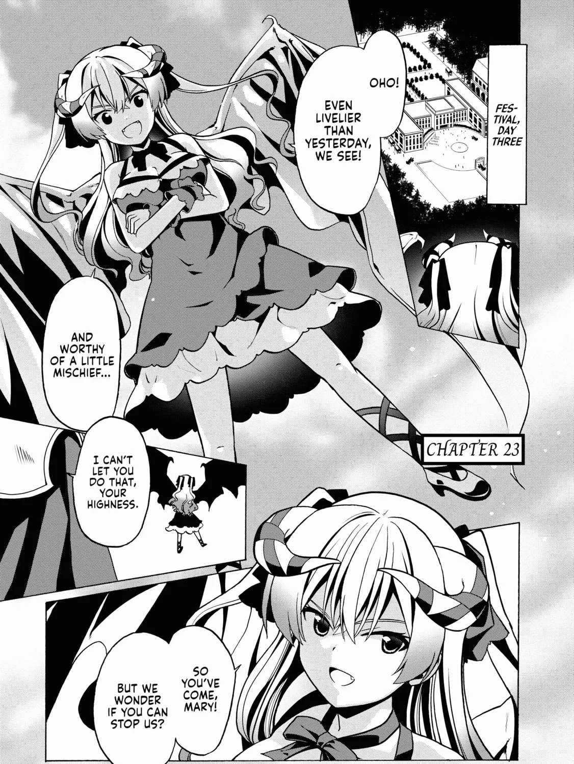 Douyara Watashi no Karada wa Kanzen Muteki no You Desu ne Chapter 23 page 1 - 