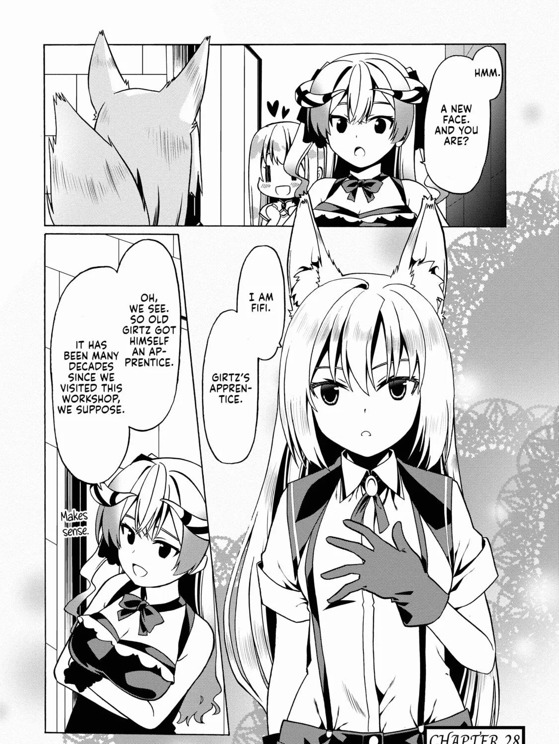 Douyara Watashi no Karada wa Kanzen Muteki no You Desu ne Chapter 28 page 1 - 