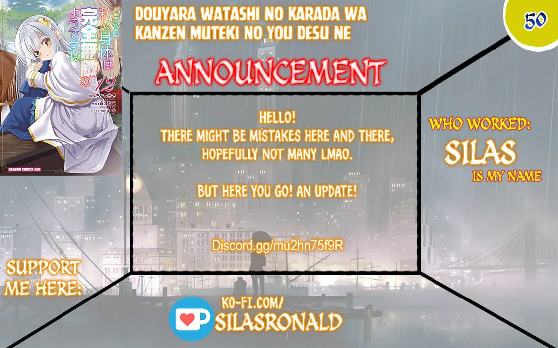 Douyara Watashi no Karada wa Kanzen Muteki no You Desu ne Chapter 50 page 1 - 