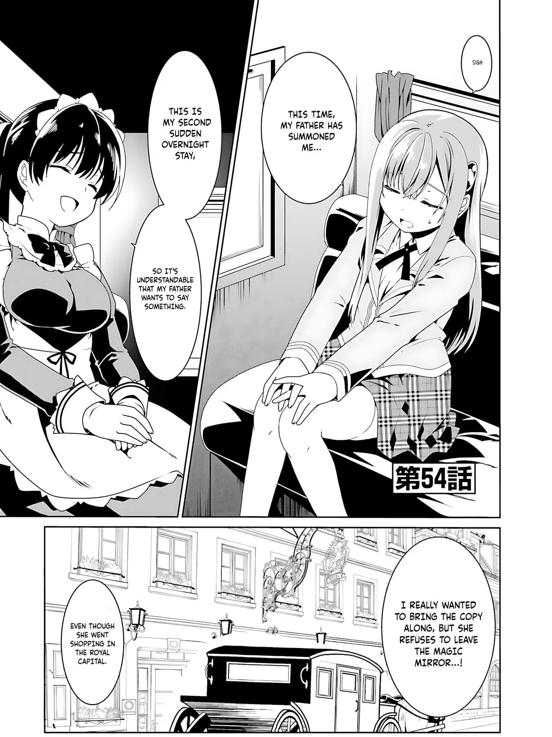 Douyara Watashi no Karada wa Kanzen Muteki no You Desu ne Chapter 54 page 2 - 