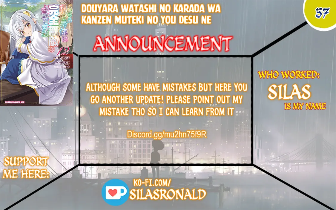 Douyara Watashi no Karada wa Kanzen Muteki no You Desu ne Chapter 57 page 1 - 