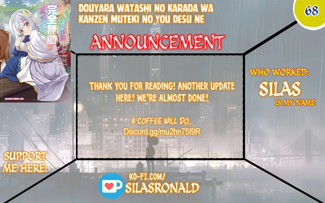Douyara Watashi no Karada wa Kanzen Muteki no You Desu ne Chapter 68 page 1 - 