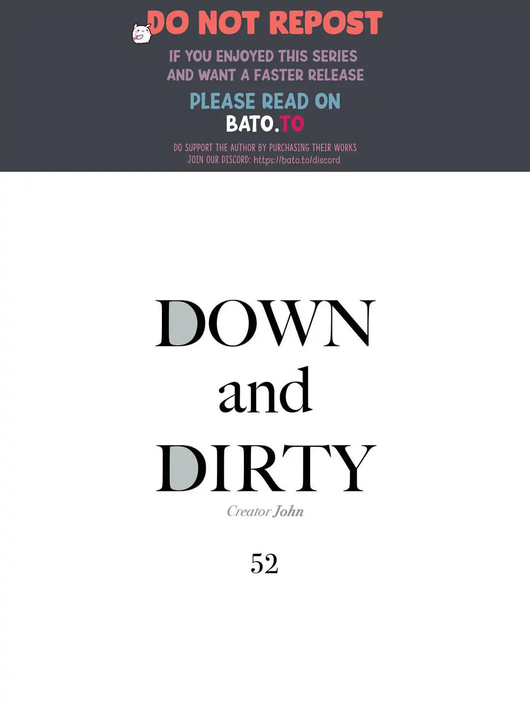 Down and Dirty Chapter 52 page 1 - 