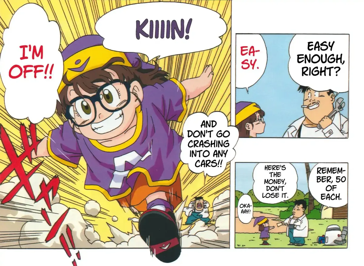 Dr. Slump (remake anime comic) Chapter 1 page 4 - 