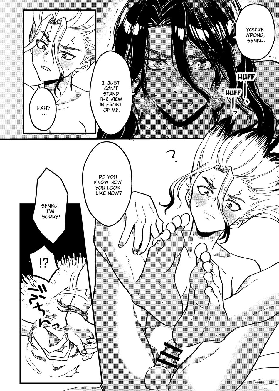 Dr. Stone dj – S & M play Chapter 1 page 4 - 