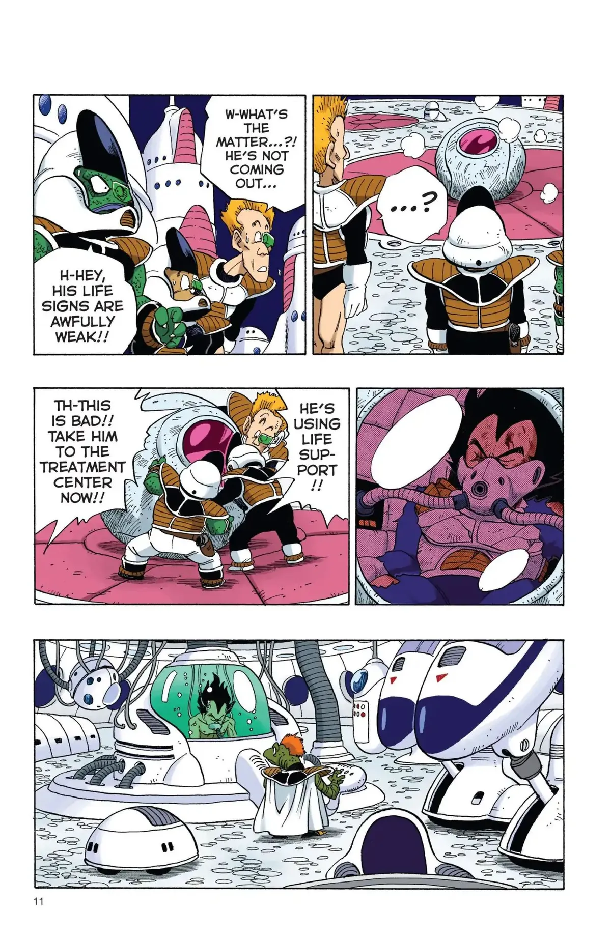 Dragon Ball Full Color Freeza Arc Chapter 1 page 12 - 