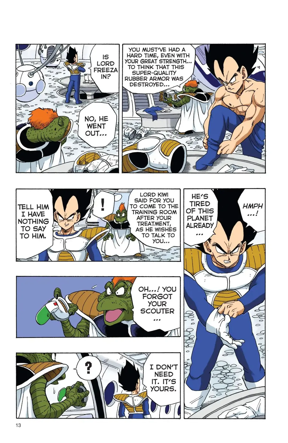 Dragon Ball Full Color Freeza Arc Chapter 1 page 14 - 