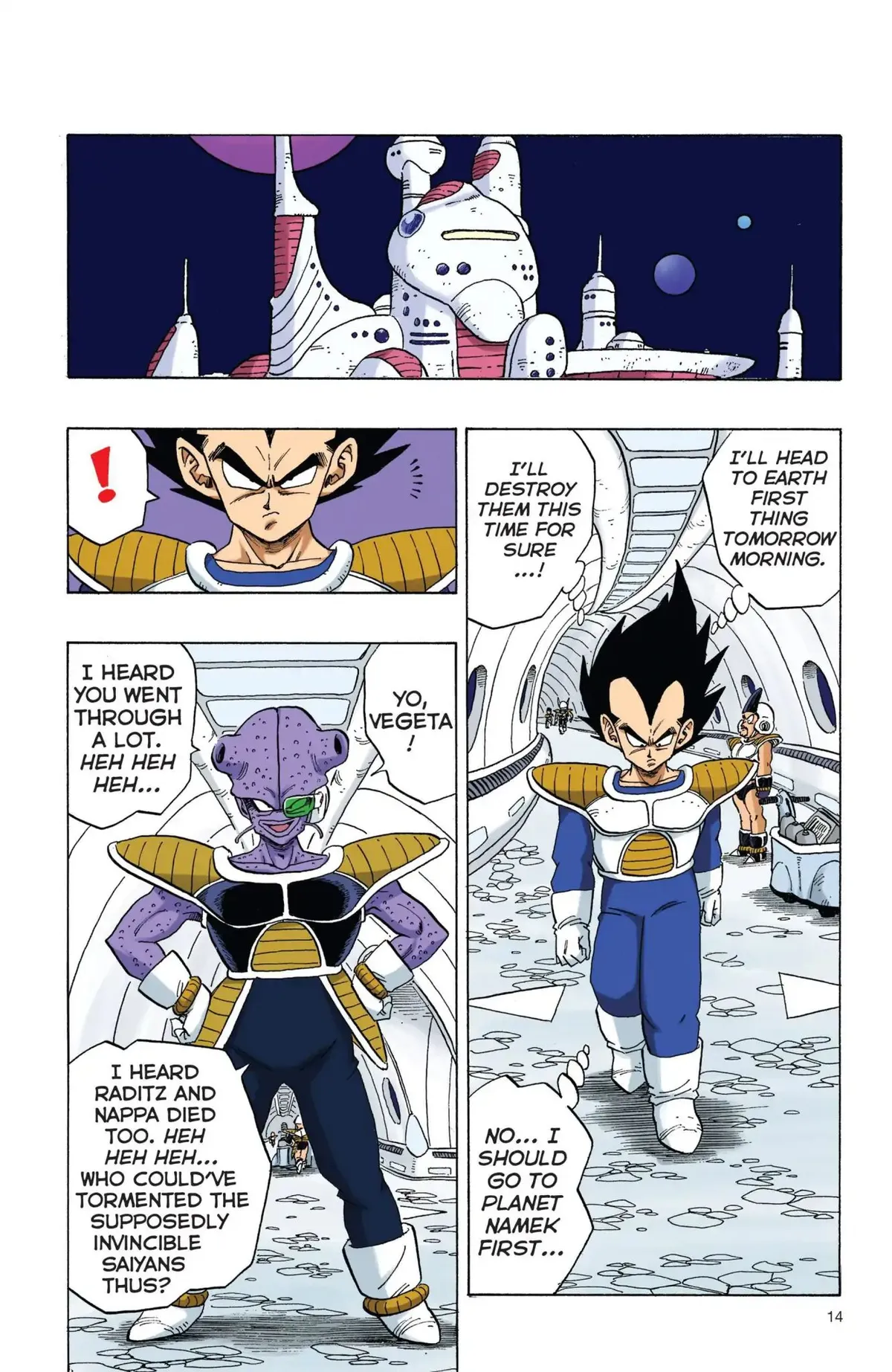 Dragon Ball Full Color Freeza Arc Chapter 1 page 15 - 