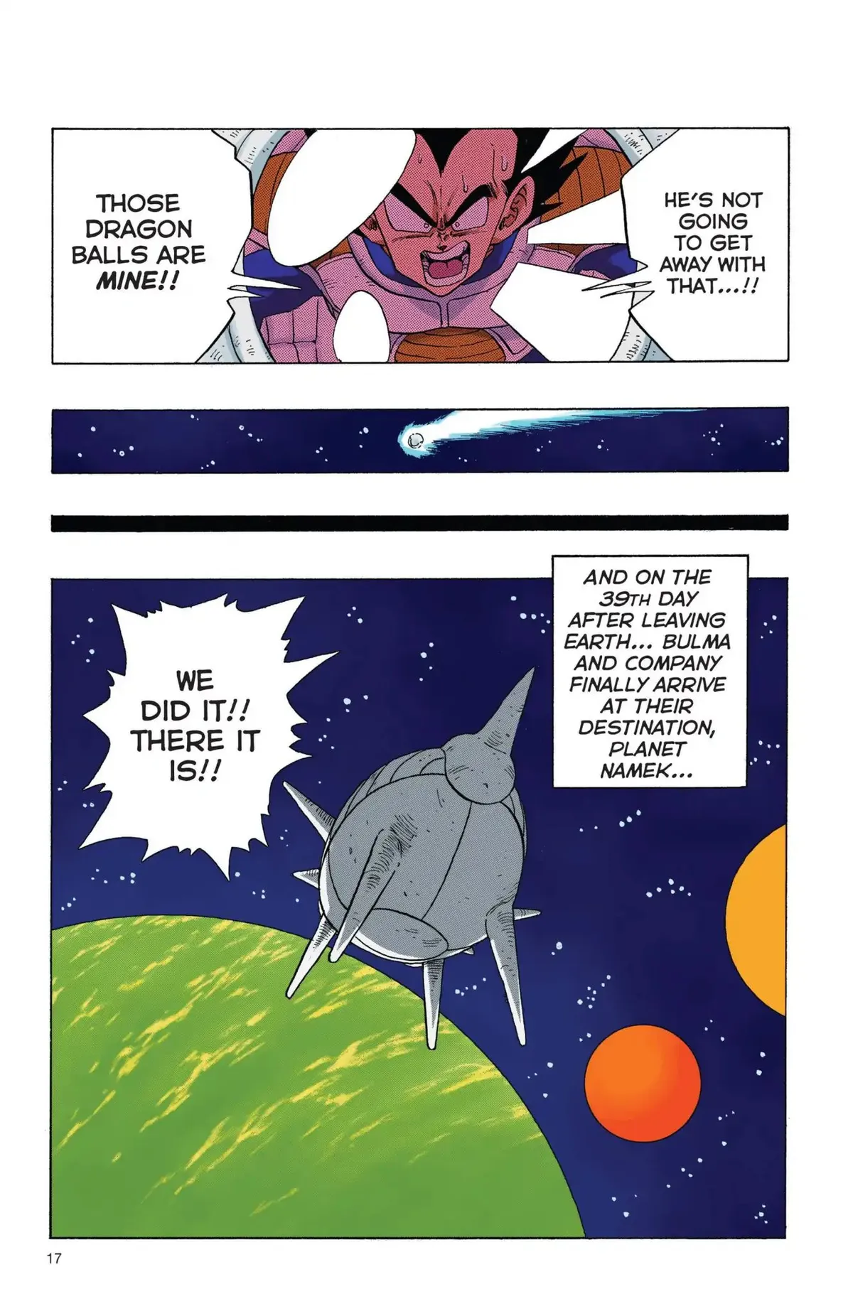 Dragon Ball Full Color Freeza Arc Chapter 1 page 18 - 
