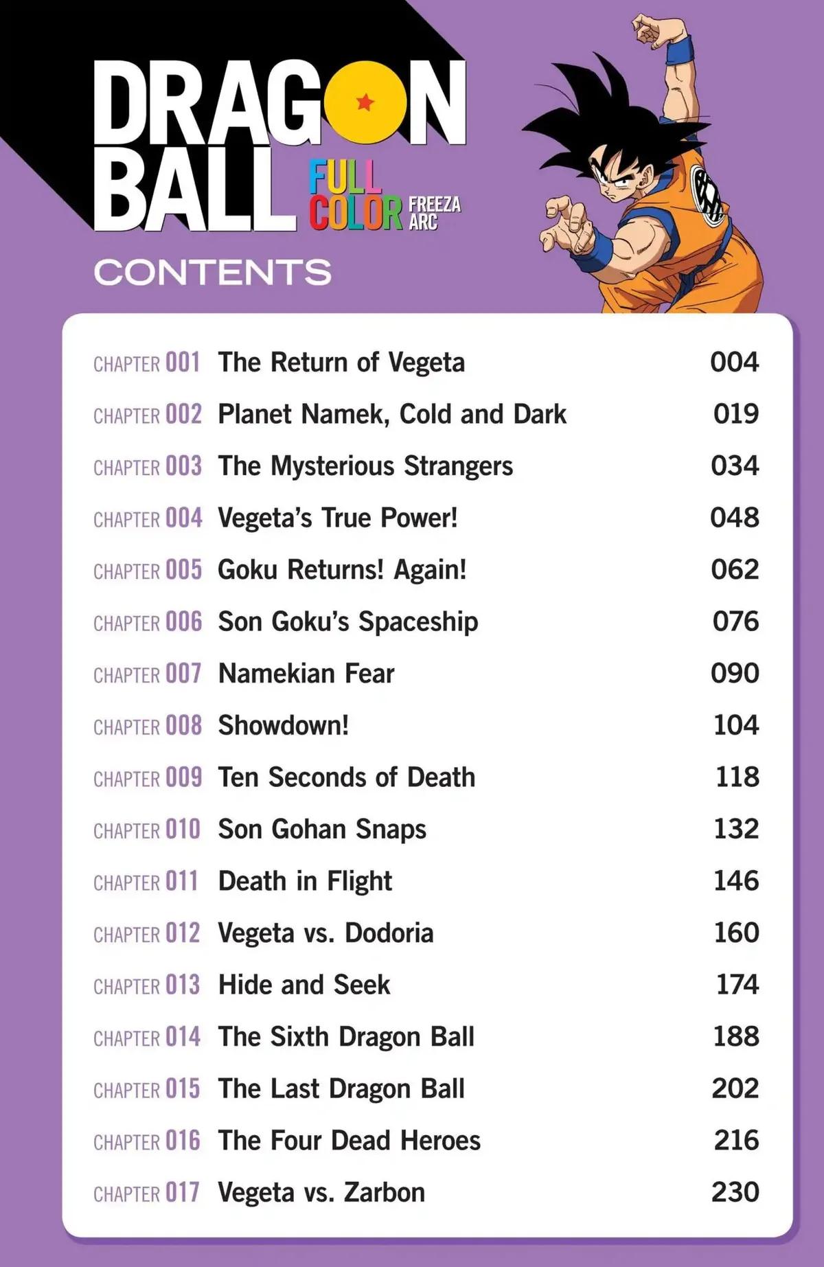 Dragon Ball Full Color Freeza Arc Chapter 1 page 3 - 