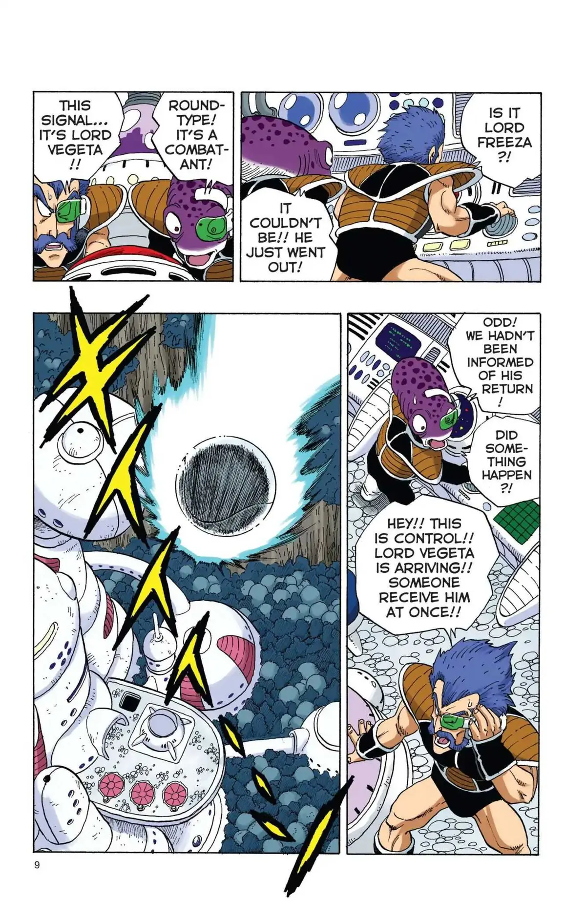 Dragon Ball Full Color Freeza Arc Chapter 1 page 10 - 