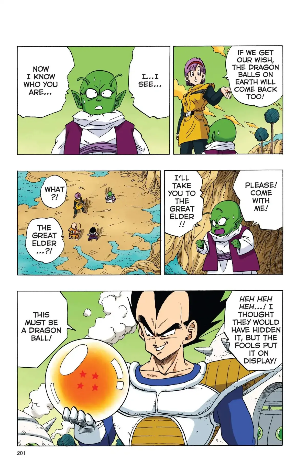 Dragon Ball Full Color Freeza Arc Chapter 14 page 14 - 