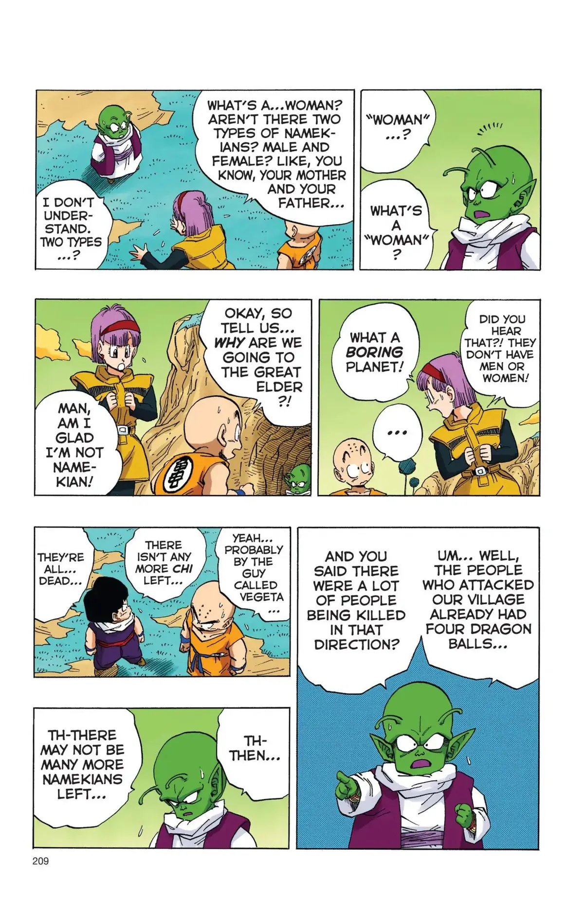 Dragon Ball Full Color Freeza Arc Chapter 15 page 8 - 