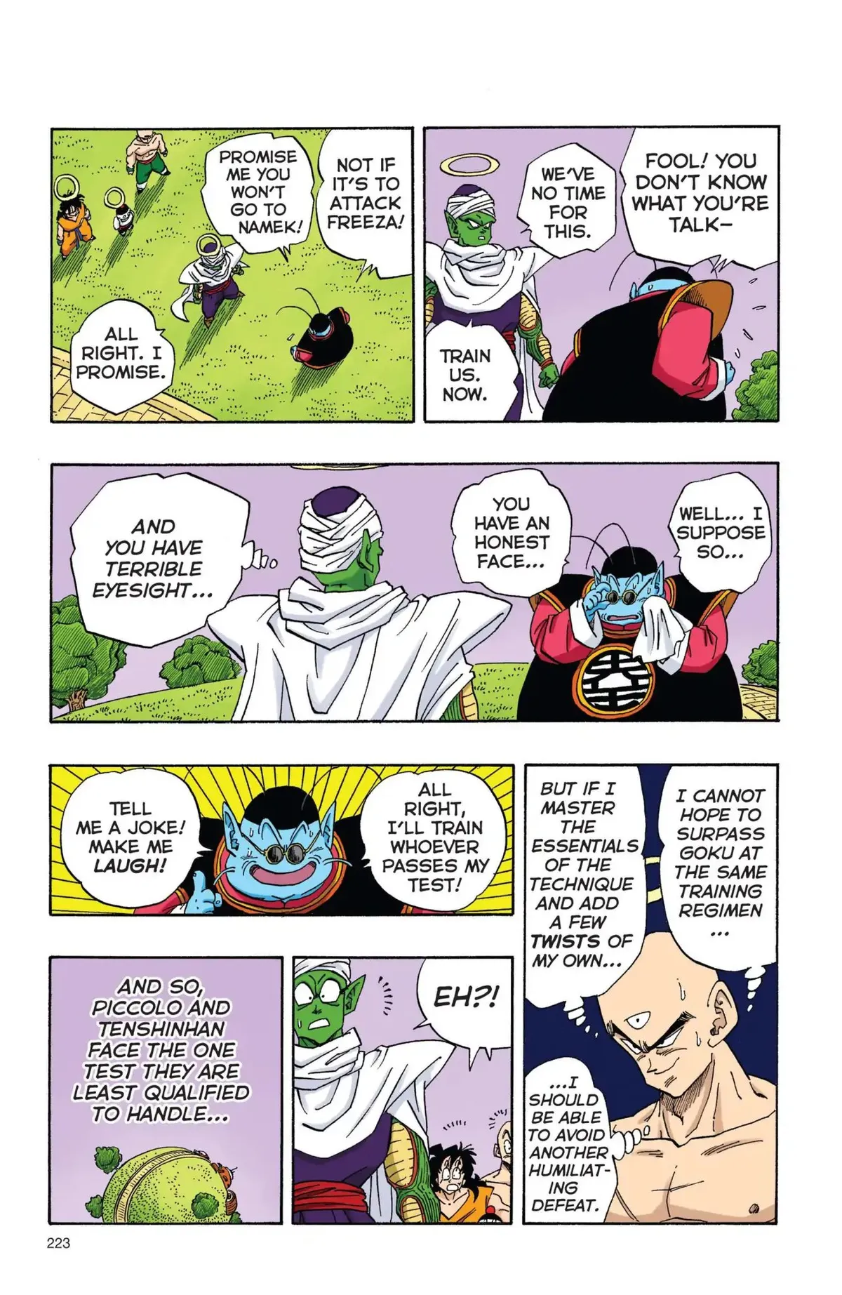 Dragon Ball Full Color Freeza Arc Chapter 16 page 8 - 