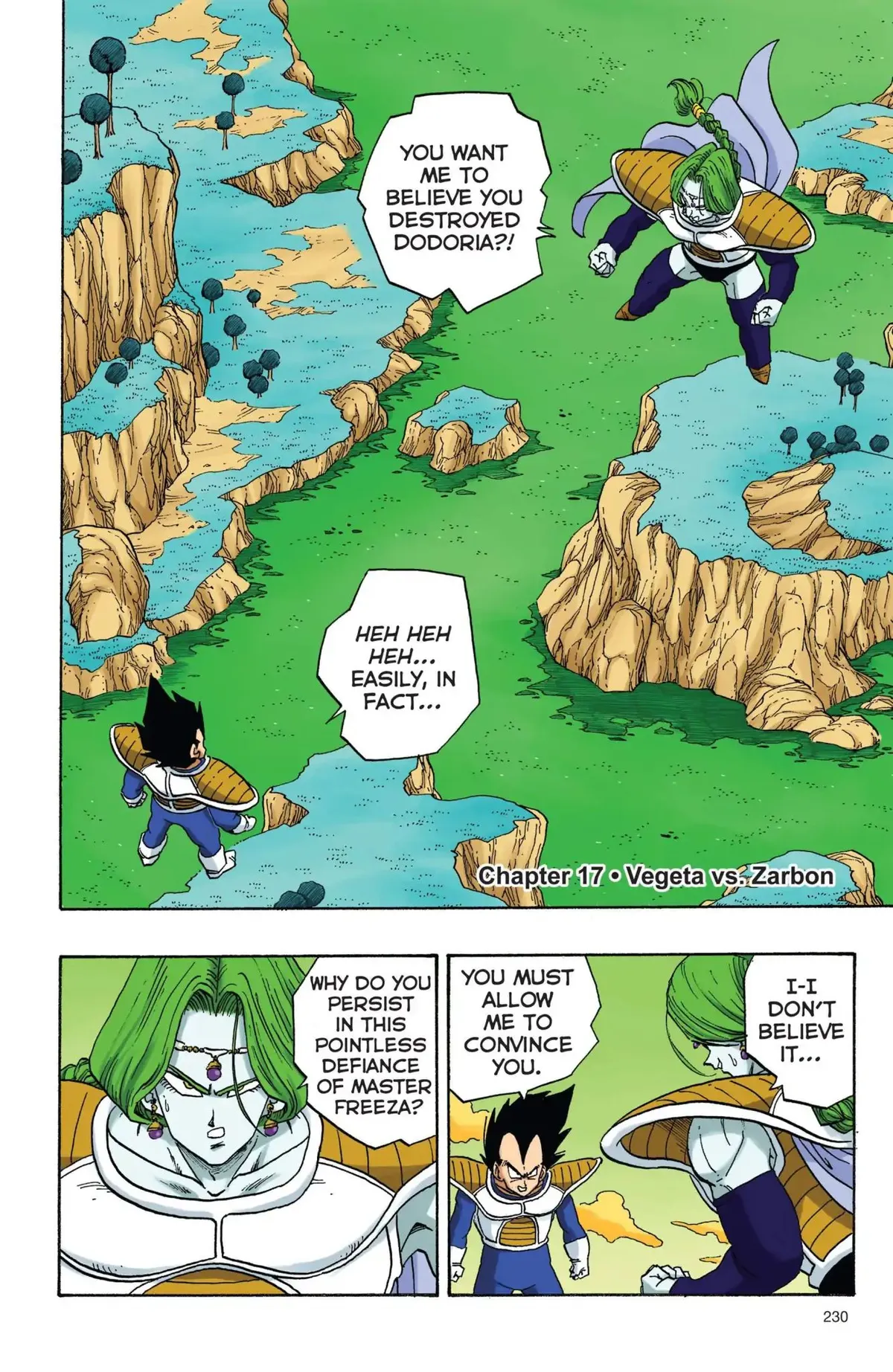Dragon Ball Full Color Freeza Arc Chapter 17 page 1 - 
