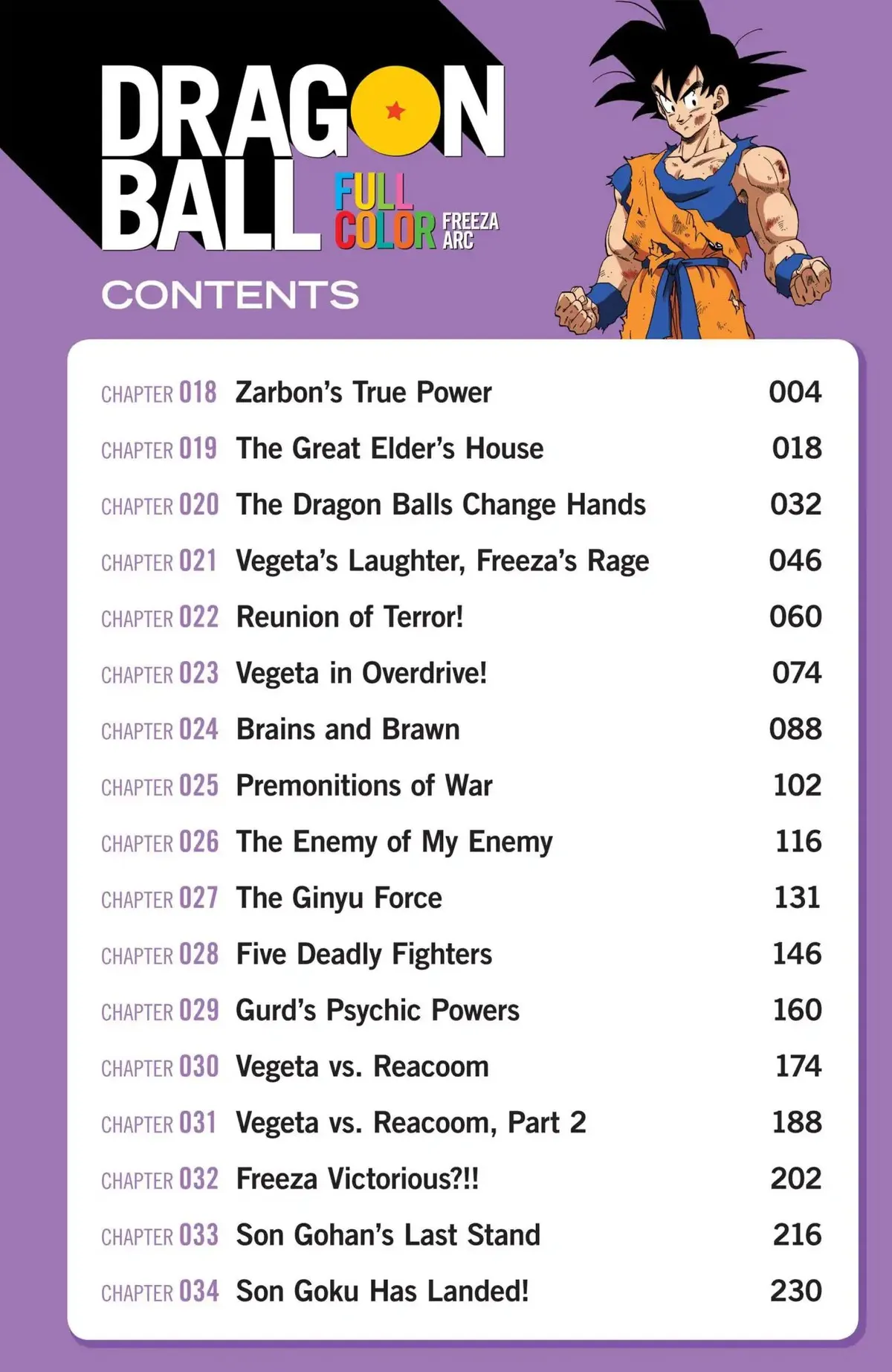 Dragon Ball Full Color Freeza Arc Chapter 18 page 3 - 