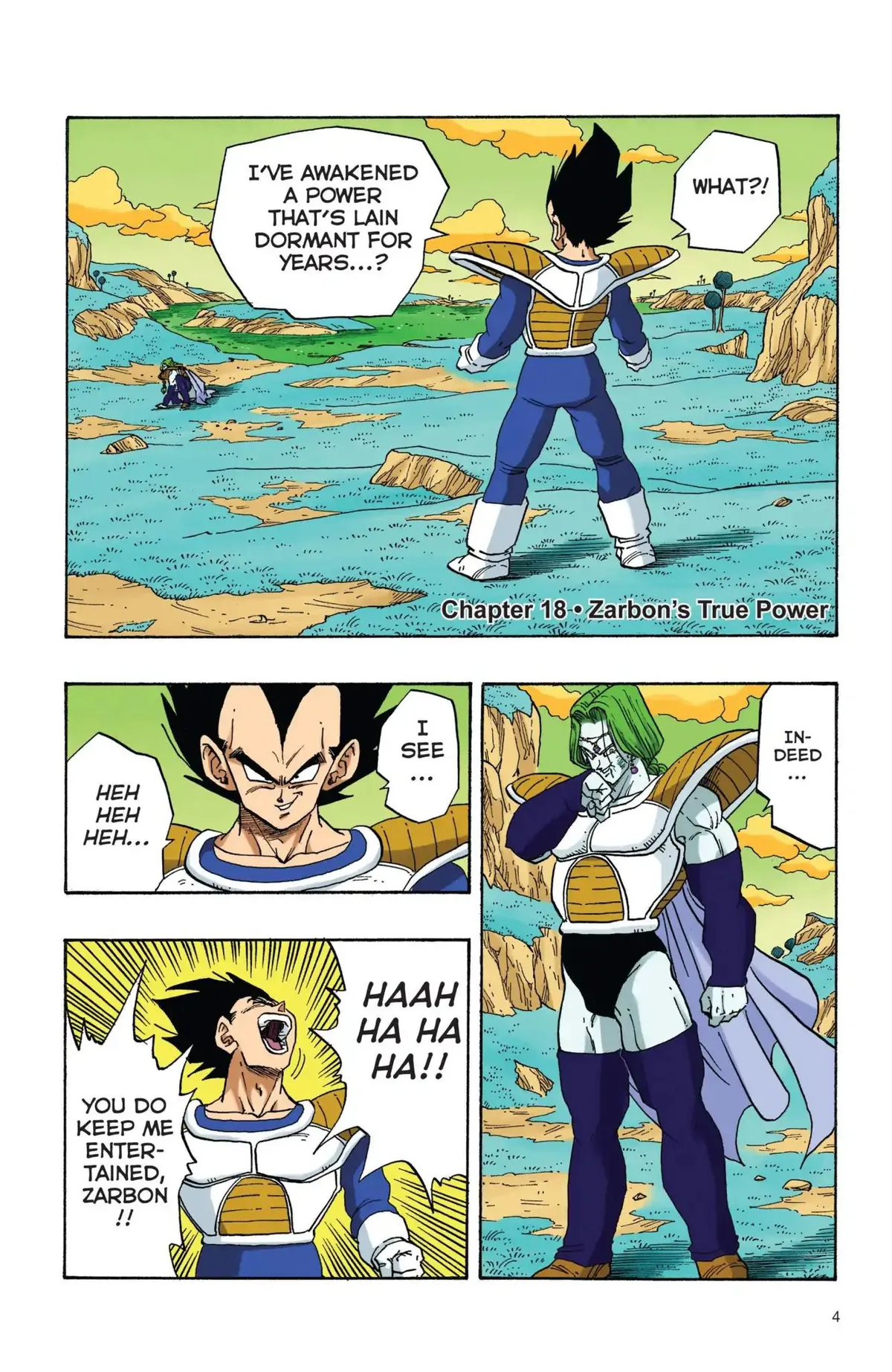 Dragon Ball Full Color Freeza Arc Chapter 18 page 5 - 
