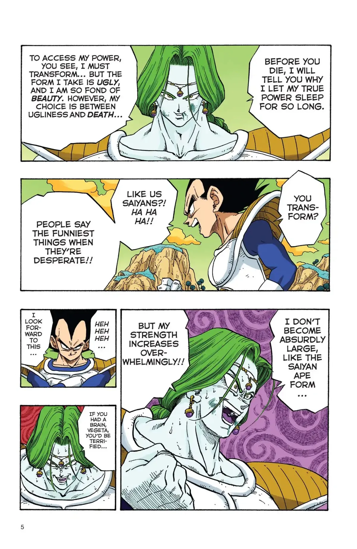 Dragon Ball Full Color Freeza Arc Chapter 18 page 6 - 