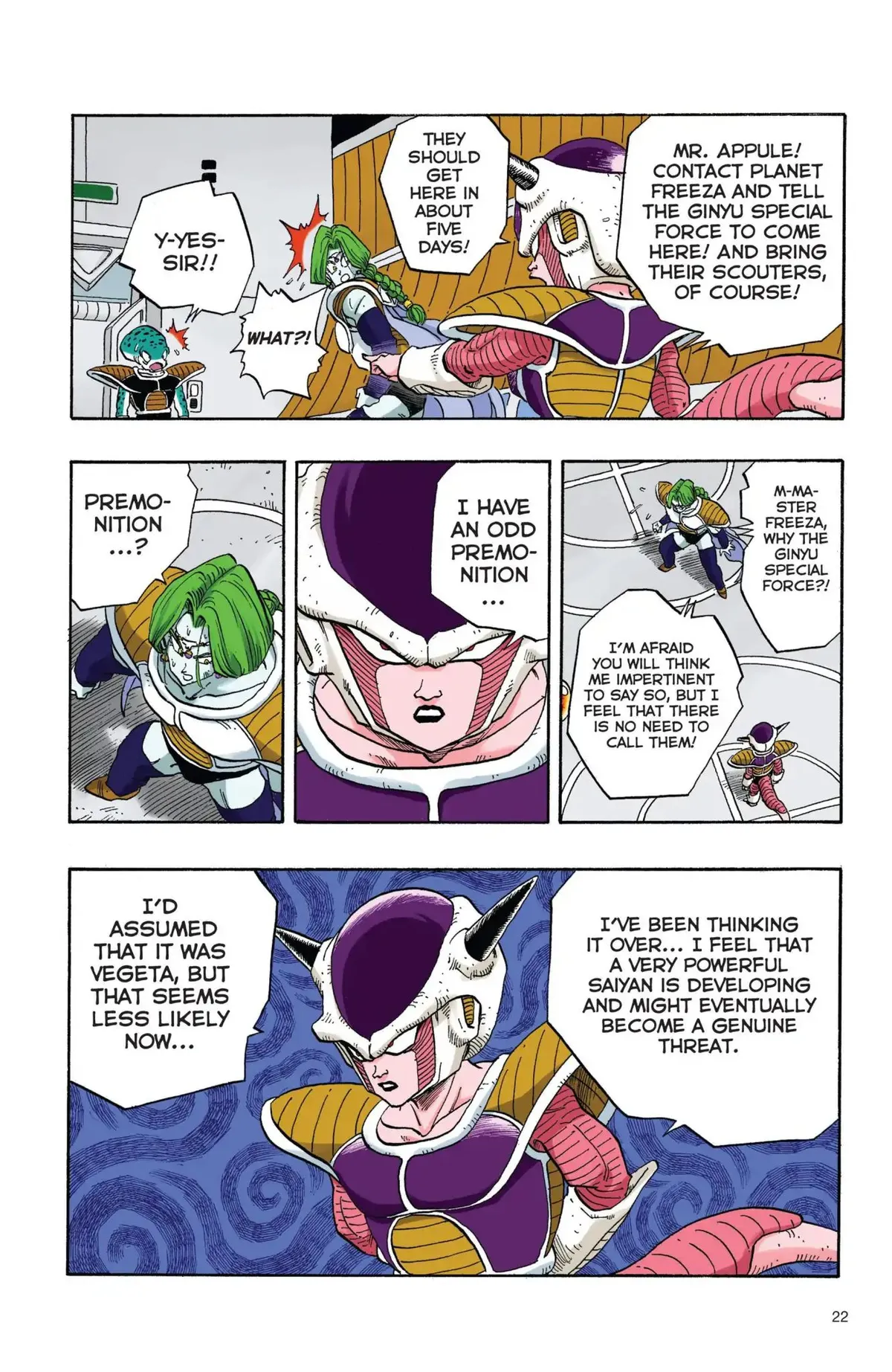 Dragon Ball Full Color Freeza Arc Chapter 19 page 5 - 